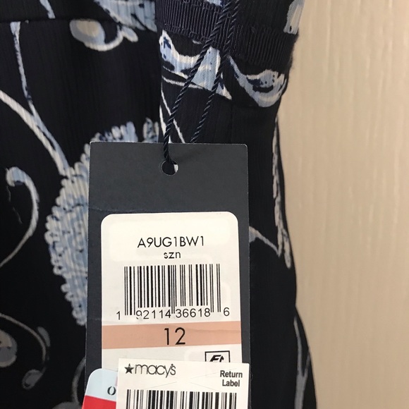 TH navy long dress - Picture 4 of 4